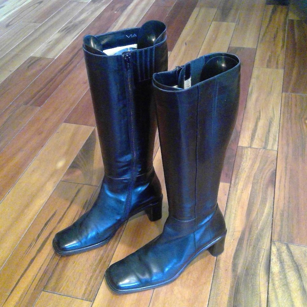 Via Spiga Tall Leather Boot Size 6.5M